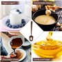 Fdit - Spatule thermomètre - Transparent - A affichage numérique pour le chocolat, les crèmes, les sauces, les confitures et les