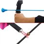 12 Pièces Tir à l'arc Repos avec 4 Pièces Bowstring Nock Point Accessoires de Tir à l'arc,Flèche Repose-Flèche en Plastique Noir