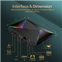 Android 14.0 TV Box, Android Box 4GB RAM 32GB ROM Chipset Allwinner H728, Android TV Box Support 1000M Ethernet & 2.4-5.8GHZ WIF