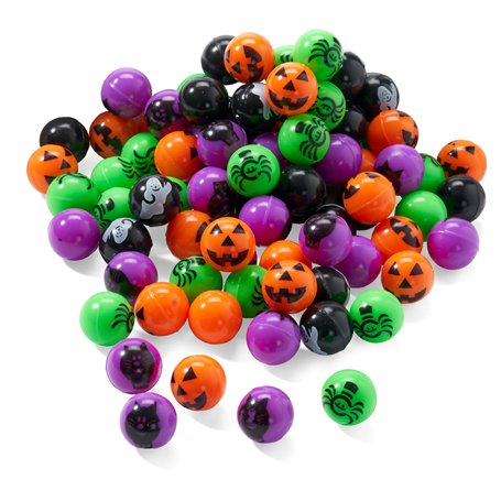 THE TWIDDLERS 85 Balles Rebondissantes Halloween pour Enfants