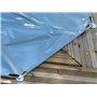 Piton Douille Rétractable + 3 Vis | pour Fixation bâche Couverture de Piscine sur Plage Bois | Alu/INOX | Unité - POOLCO