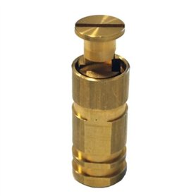 POOLCO Piton Douille Escamotable - pour Fixation bâche Couverture de Piscine sur Plage béton ou dallage - Alu/INOX - Unité