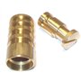 Piton Douille Escamotable - pour Fixation bâche Couverture de Piscine sur Plage béton ou dallage - Alu/INOX - Lot de 10 pièces -