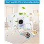 Jissta 14 Kit d'accessoires pour Ecovacs Deebot T20 Omni / T20e Omni / X1 Omni / X1 e Omni Aspirateur, 10 Sacs à Poussière,4 Chi