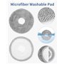 Jissta Kit d'accessoires pour Xiaomi X20+/Dreame L10s Ultra/ L10 Ultra, Pièces de Rechange pour Dreame, 2 Brosse Principale, 7 B
