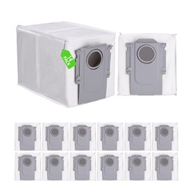 Lot de 14 Sacs à Poussière pour Aspirateur Roborock Q Revo