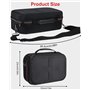 SOBEAU Etui pour Nintendo Switch & Switch OLED, Pochette Housse Switch, Sacoche Switch Rigide de Rangement pour Console Switch, 
