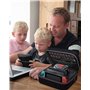SOBEAU Etui pour Nintendo Switch & Switch OLED, Pochette Housse Switch, Sacoche Switch Rigide de Rangement pour Console Switch, 