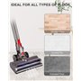 Brosse Compatible avec Les Aspirateurs Dyson V7,V8,V10,V11,V15 Tête de Nettoyage à Entraînement Direct avec Rouleau Poils Durs A