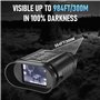 Coolifepro 4K 48MP Jumelle Vision Nocturne Infrarouge avec Batterie Rechargeable de 2500mAh, Zoom numérique 8X, 7 Niveaux Jumell