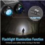 Coolifepro 4K 48MP Jumelle Vision Nocturne Infrarouge avec Batterie Rechargeable de 2500mAh, Zoom numérique 8X, 7 Niveaux Jumell
