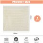 KYYGKY sous Tapis Antidérapant, 200 x 200 cm Tapis antidérapant en Caoutchouc PVC antidérapant Antidérapante pour Tapis Anti Gli