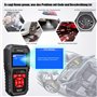 KONNWEI Outil de Diagnostic OBD2 Universel pour Les protocoles européens OBD II/EOBD après 2003 (OBD2 Diagnostic Tool Universal 