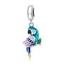 Pendentif Charm Perroquet pour Bracelet Pandora - Charm Animal en Argent Sterling 925 - Cadeau d'Anniversaire pour Petite Amie o