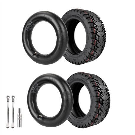 Lot de 2 pneus de scooter 90/65-6.5 E
