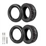 Lot de 2 pneus de scooter 90/65-6.5 E