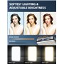 Lampe Video avec 120 LED Photo Rechargeable et 3 Modes D'éclairage Ajustés