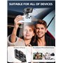 3000 mah Lumière Téléphone pour Selfie LED avec Clip, Lampe Video avec 120 LED Photo Rechargeable et 3 Modes D'éclairage Ajustés