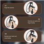 Musculation Main Hand Grip, Pince Poignée 10-100 kg Ajustable Comptage, Exerciseur de Doigts Poignet Musculation avant Bras Grip