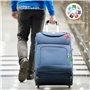 Lot de 7 cadenas à combinaison à 3 chiffres - Avec code numérique - Mini cadenas à bagages - Pour voyage, valise, sac à dos, val