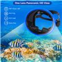 Masque de plongée avec Tuba pour Adultes, Masque de plongée panoramique à 189 ° Luckits avec Tube respiratoire Anti-Fuite et Ant