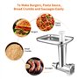 Gdrtwwh Hachoir à viande compatible avec toutes les machines alimentaires Chef et KMix, comprend 2 tubes de remplissage de sauci