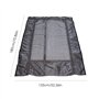 Moustiquaire De Porte De Fourgon, Pare-Soleil De Porte De Camping-Car, Moustiquaire De Porte en Maille À Fermeture Éclair, Moust
