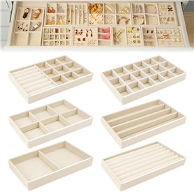 6 Plateaux Bijoux Velours