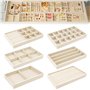 6 Plateaux Bijoux Velours