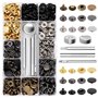 150 Boutons Pression en Métal