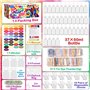 ZLPBAO Tie Dye Kit 37 Couleurs - Kit Tie Dye pour enfants - Teinture Textile de Tissu Vives pour Enfants et Adultes DIY Peinture
