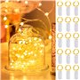 AOUVT Lot de 15 Guirlande Lumineuse à Piles