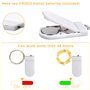 AOUVT Lot de 15 Guirlande Lumineuse à Piles, Guirlande lumineuse 2m 20 LEDs, Mini guirlandes LED étanches, Pour Bouteilles, Déco