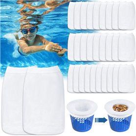 POWZOO 30 Pièce Chaussette Skimmer Piscine