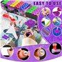 Frasheng Diamond Painting Accessoires Boite de Rangement,Boîtes d'accessoires de Peinture au Diamant 5D,120 Emplacements,Boîtes 