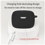 Akancy Compatible pour JBL Tune Beam Casque, [Prend en Charge Le Chargement sans Fil] [Étui de Protection Antichoc] Étui de Prot
