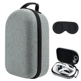 MotuTech Sac Portable pour PICO 4 Casque VR Housse de Rangement réalité virtuelle Goggles étui Transport Protection EVA + Couver
