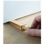 Lot de 2 butées de porte en bois motif victorien – 140 mm – Bloqueur de cale de porte ouvert pour plus de sécurité naturelle