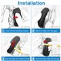 GEEKRIA Earpad Replacement for Marshall Monitor Headphone Ear Pad/Ear Cushion/Ear Cups/Ear Cover/Earpads Repair Parts (Black)