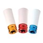 OFKPO Set de Douilles de Serrage, Douilles à Impact pour Roue en Alliage Embout de Tournevis, Manchon de Pneu Couleur 17mm 19mm 