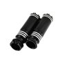 HDBUBALUS moto 1 "25mm poignées de guidon guidon avec repose-pied manette de vitesse Peg Fit pour Harley