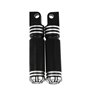 HDBUBALUS moto 1 "25mm poignées de guidon guidon avec repose-pied manette de vitesse Peg Fit pour Harley