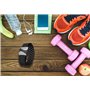 Cardiosport Brassard de moniteur de fréquence cardiaque Bluetooth ANT+ pour course à pied, cyclisme, gym, compatible avec l'appl