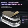 4Pcs RGB Éclairage Intérieur de Voiture, Lampe Tactile 7 Couleurs LED, Plafonnier Rechargeable USB