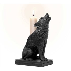 Alchemy Angleterre – Ulula Noctis – Bougeoir gothique loup