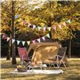 Leeyunbee Lot de 4 guirlandes de fanions d'extérieur - 16 m - 48 drapeaux - Résistant aux intempéries - Guirlande arc-en-ciel - 