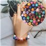 Perles en Verre Rondes en Vrac