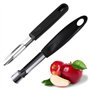 ZYEKIU Ensemble 2 Pièces Eplucheur/Vide Pomme Econome Legumes Eplucheur de Pomme Acier Inoxydable Durable Vegetable Peeler pour