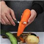 ZYEKIU Ensemble 2 Pièces Eplucheur/Vide Pomme Econome Legumes Eplucheur de Pomme Acier Inoxydable Durable Vegetable Peeler pour 