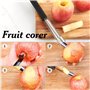 ZYEKIU Ensemble 2 Pièces Eplucheur/Vide Pomme Econome Legumes Eplucheur de Pomme Acier Inoxydable Durable Vegetable Peeler pour 
